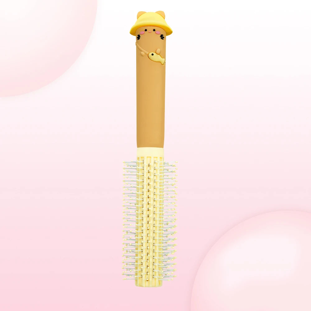 Animal Shaped Curly Hair Comb – Anti-Static Airbag Styling Curly Hair Comb Oasis Select TJ616-yellow-02