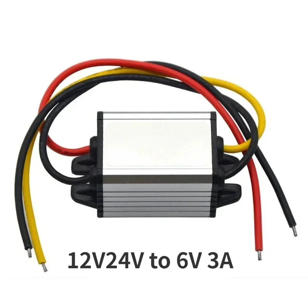 12V24V to 5V 3.3V 3.7V 4.2V 6V 7.5V 9V DC Converter Power Supply Voltage Converter Buck Step-down Module CE Input 8-31V Oasis Select 12V24V to 6V 3A
