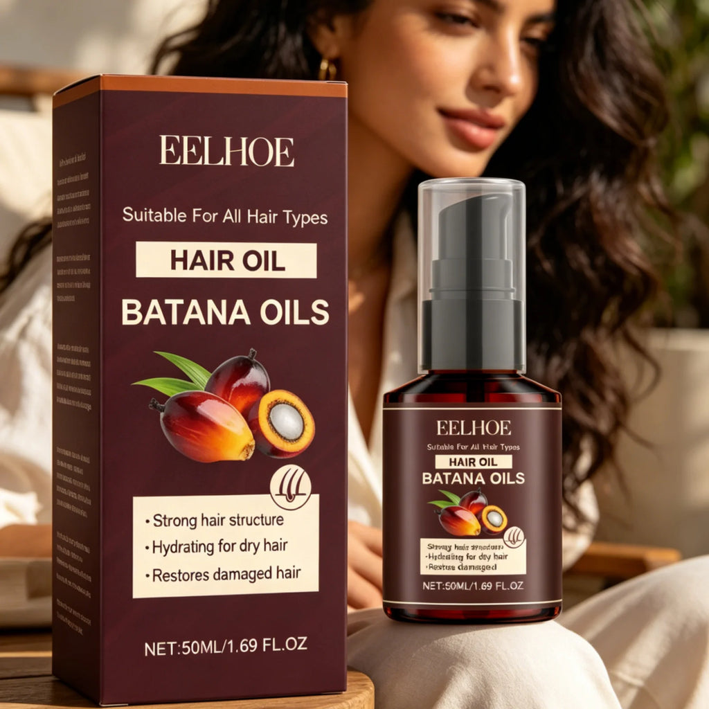 EELHOE Batana Hair Oil – Anti-Frizz Deep Nourishing Repair Hair Treatment Oil Oasis Select