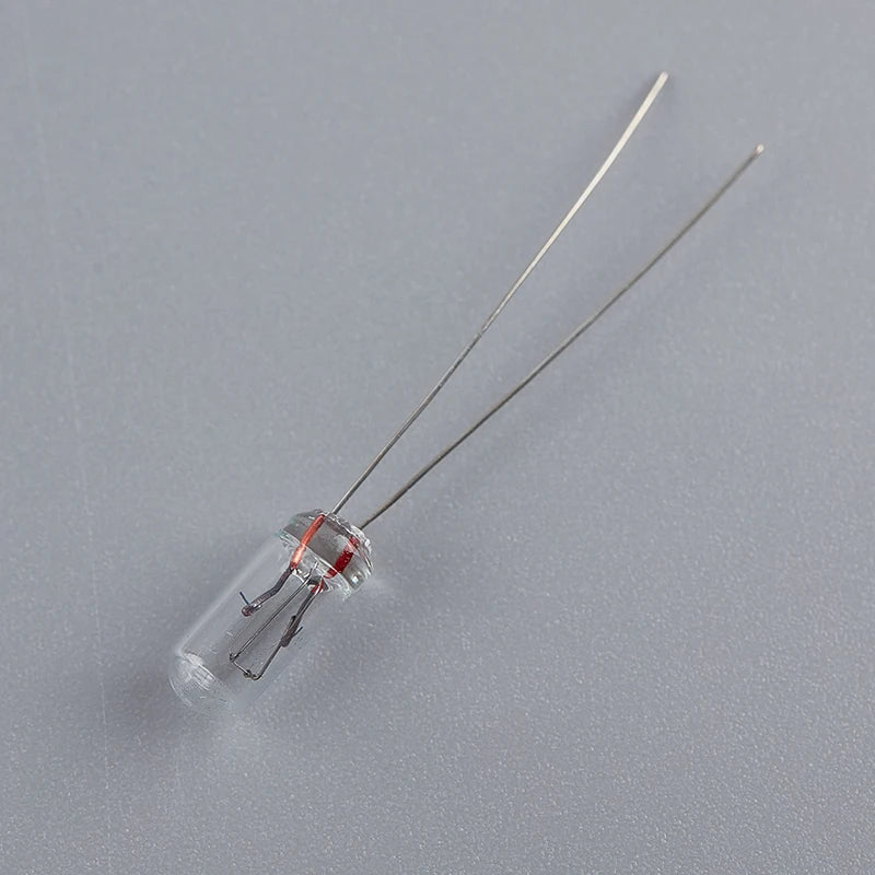 10pcs/lot Miniature 0.07A 3mm 4mm 5mm 3V/6V/9V/12V/24V Mini Lamp Light Bulb Edison Incandescent Filament Rice Oasis Select 5mm 6V