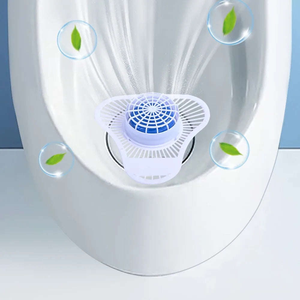 Anti Splash Design Urinal Deodorant Mat Soft Easy to Use Anti Splash Urinal Mats Odor Freshener Mat Pad Oasis Select