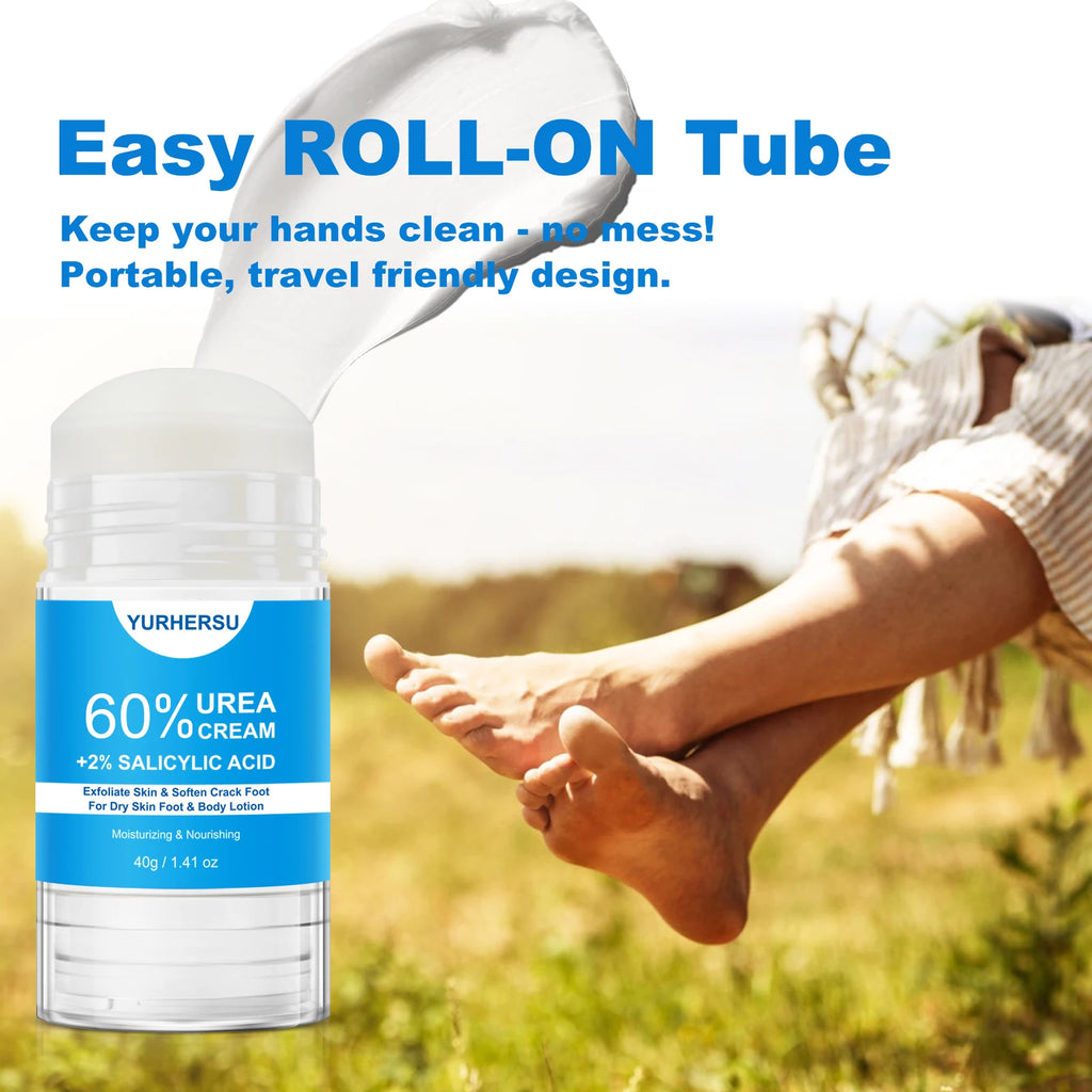 60% Urea Foot Cream Stick – Smooth Cracked Heels & Calluses
