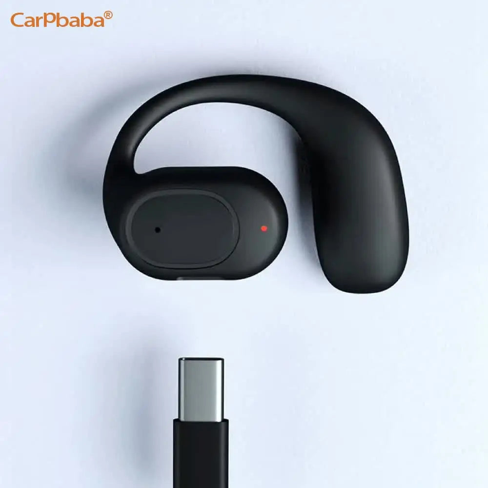Single Wireless Earphones Air Conduction OWS Headphone HiFi Ear-Hook Music Sports Noise Cancel Headset For All Smartphones Oasis Select