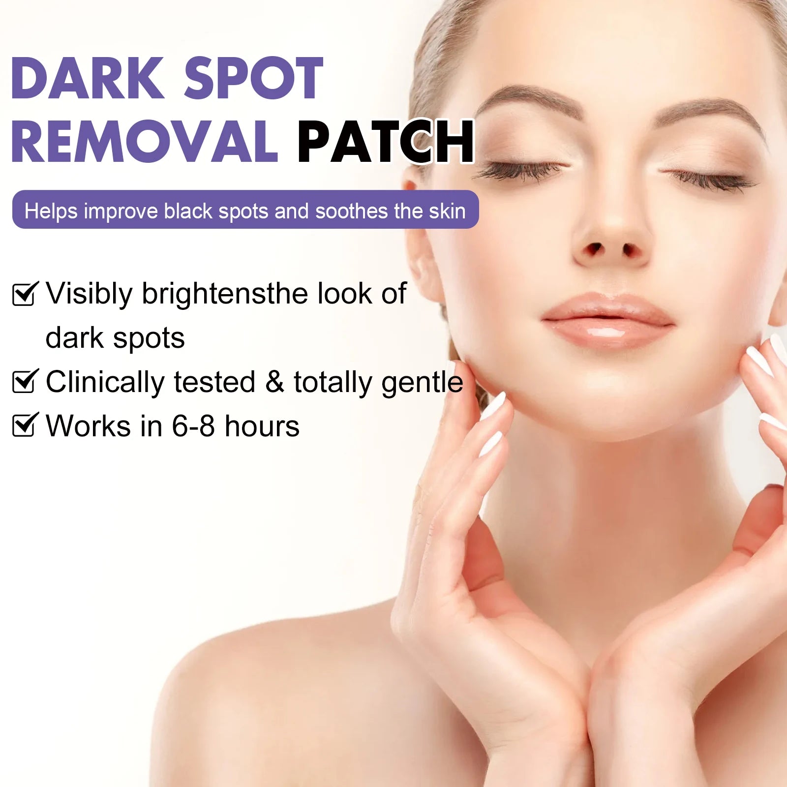 Face Dark Spot Correcting Patches Acne Patch Pimple Removal Concealer Brightening Lightening Melasma Invisible Spots Marks Cover Oasis Select