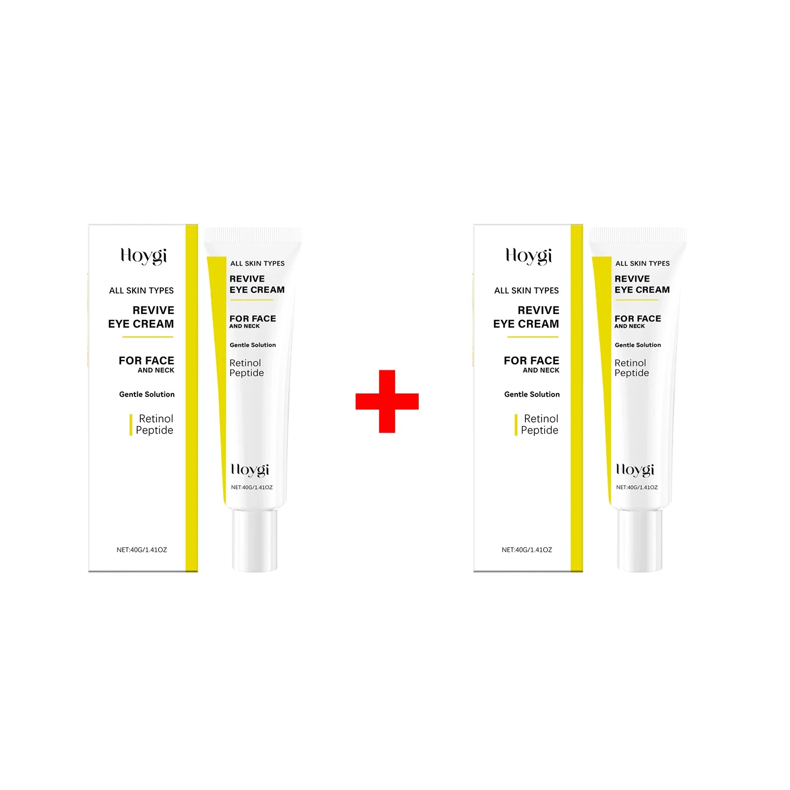 Multi-use Retinol Peptide Cream for Eye Face Neck Reduces Fine Lines Firming Lifting Restores Elasticity for Daily Skin Care Oasis Select 2pcs