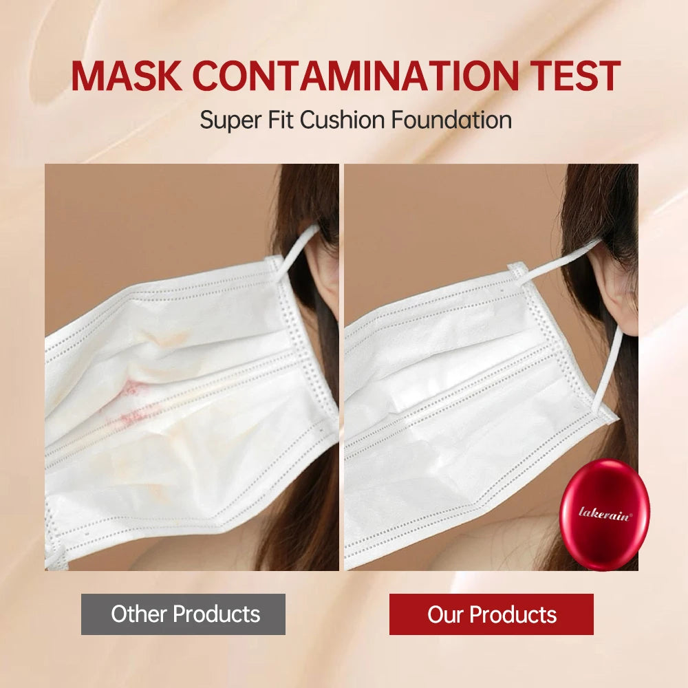 72 Hours Long-lasting Super Fit Cushion Foundation Full Coverage Waterproof Long-lasting Concealer 9 Colors Makeup Semi-Matte Oasis Select
