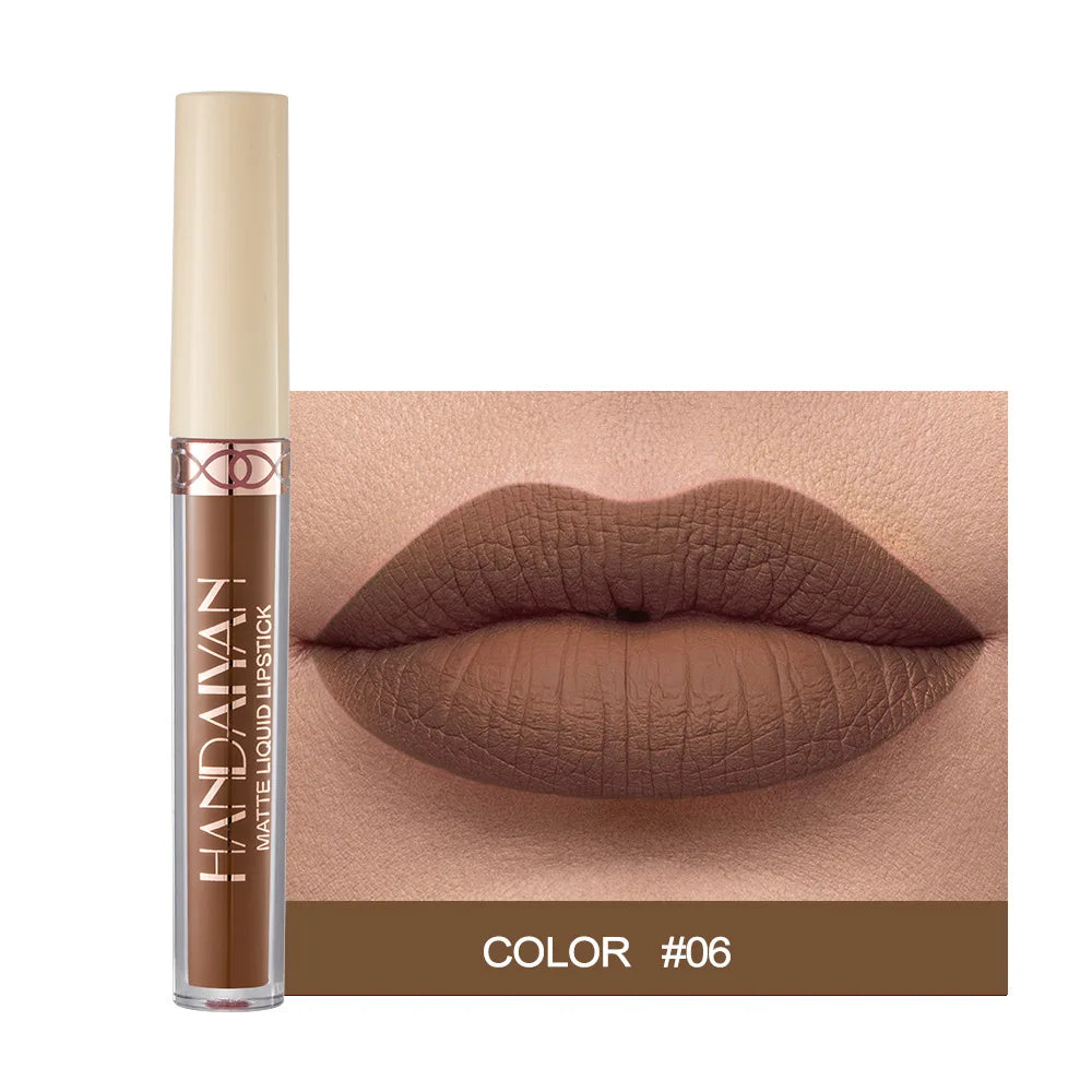 Handaiyan Matte Velvet Liquid Lip Glaze – Waterproof Lip Stain