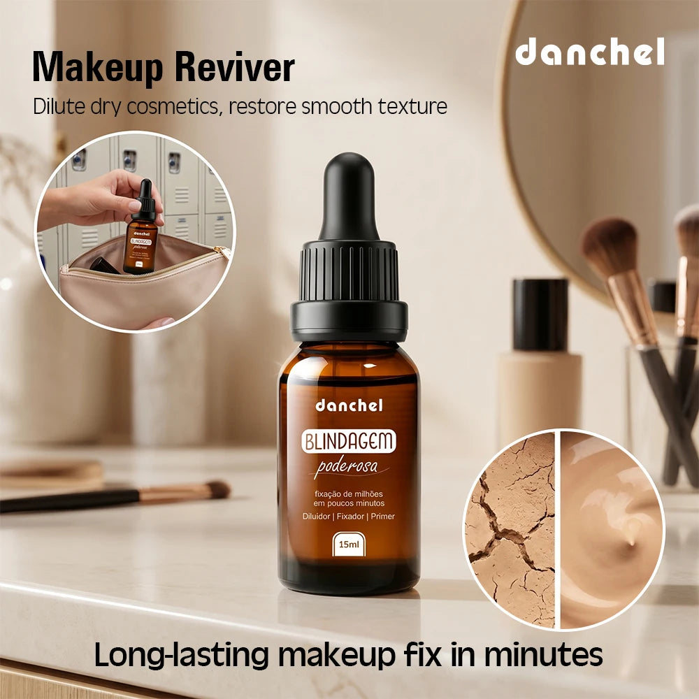 Multi Effect Pre Makeup Drop Long Lasting Hold Makeup Super Waterproof 3-in-1 Pre Makeup Base, Setting, Makeup Dilution Repair Oasis Select