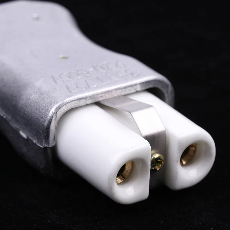 New 6mm IEC C8 Ceramic Wiring Industry Socket Plug High Temperature Male Female Connector Electric Oven Power Outlet 35A Oasis Select