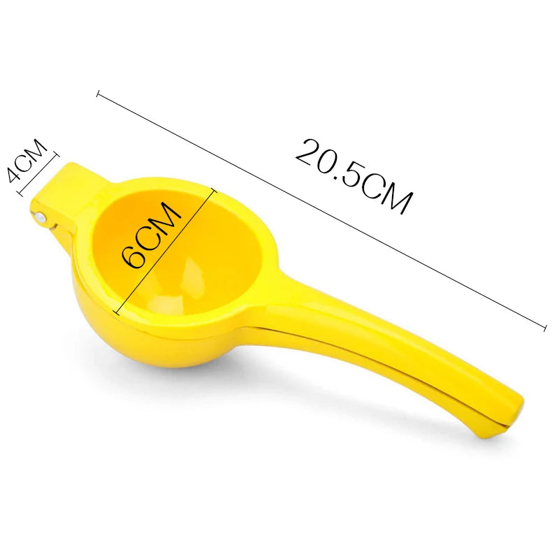 Manual Aluminum Alloy Juicer – Lemon, Orange & Pomegranate Manual Fruit Juicer Oasis Select Light Yellow