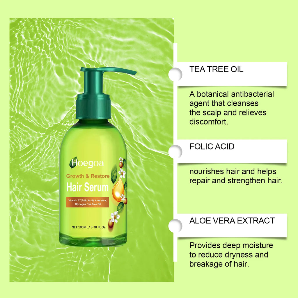 Hair care tea tree essential oil nourishes hair and repairs dry and bifurcated hair ends. Disposable pure tea essential oil Oasis Select