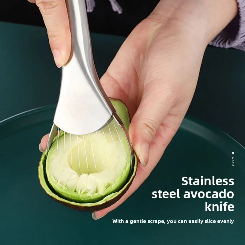Avocado Knife Is A Fruit Cutting Tool Made of Stainless Steel Specifically Designed for Cutting and Peeling Dragon Fruit Slices Oasis Select