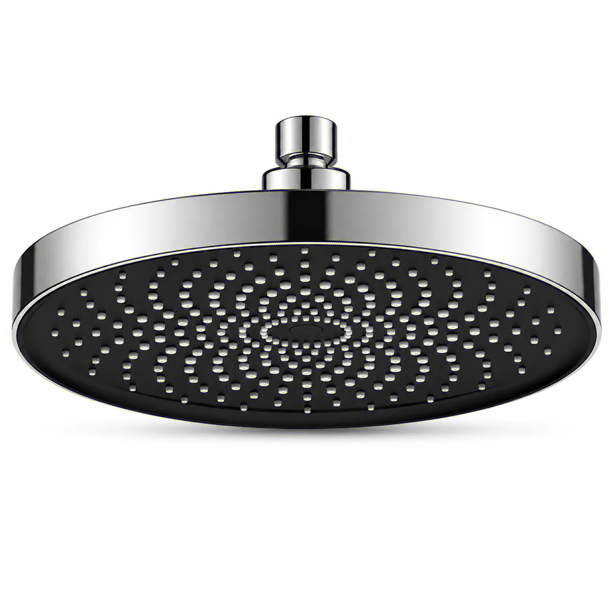 25cm Large Top Shower Head High Flow Pressurized Bathroom Single Sprayer for Home Use Oasis Select