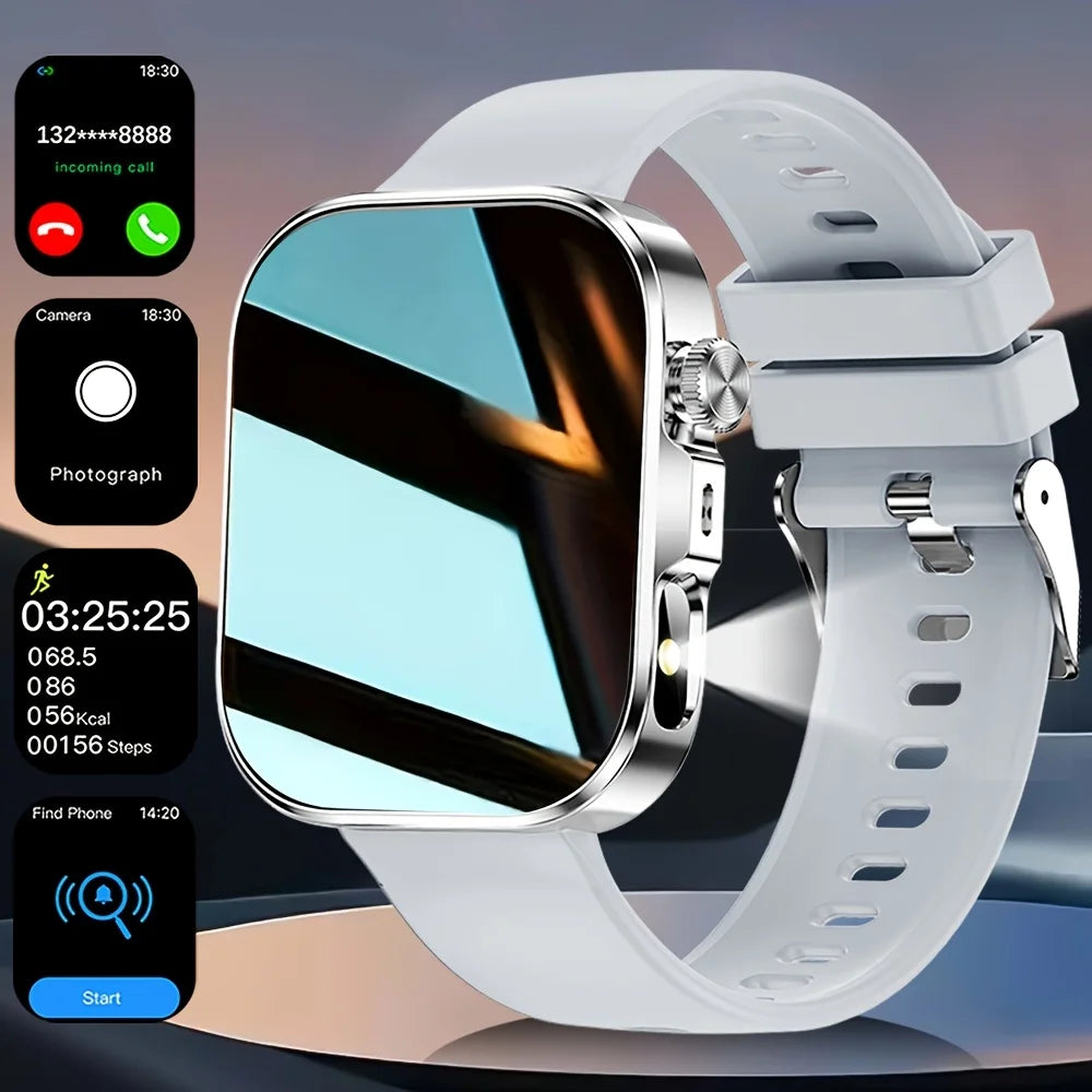 ERUN Premium Smart Watch – GPS, Sports Modes & Alexa