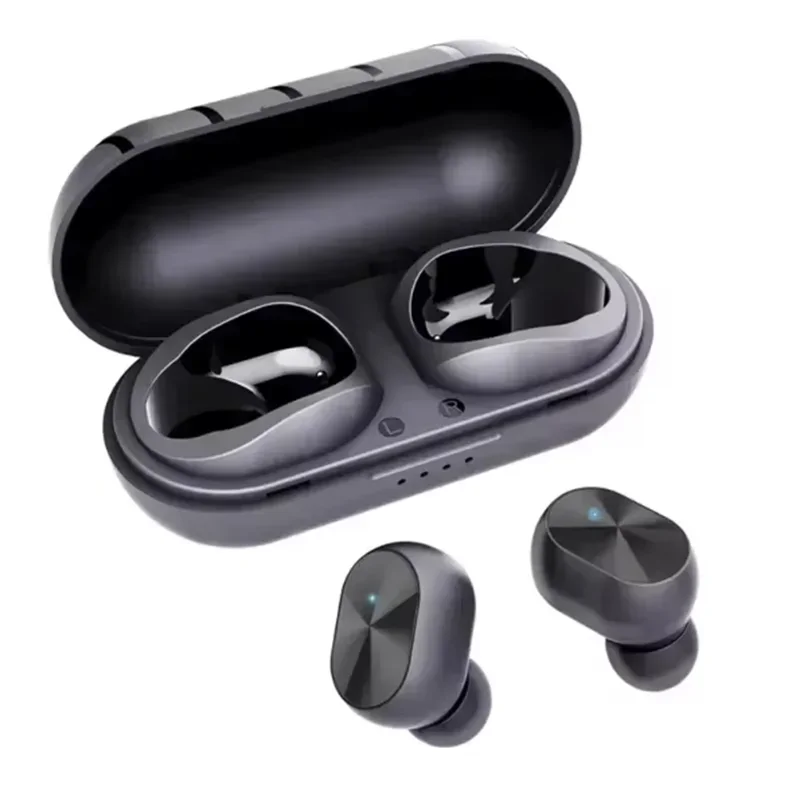 Original TWS Wireless Headphones with Mic Fone Bluetooth Earphones Sport Running Headset for all smartphones Oasis Select black
