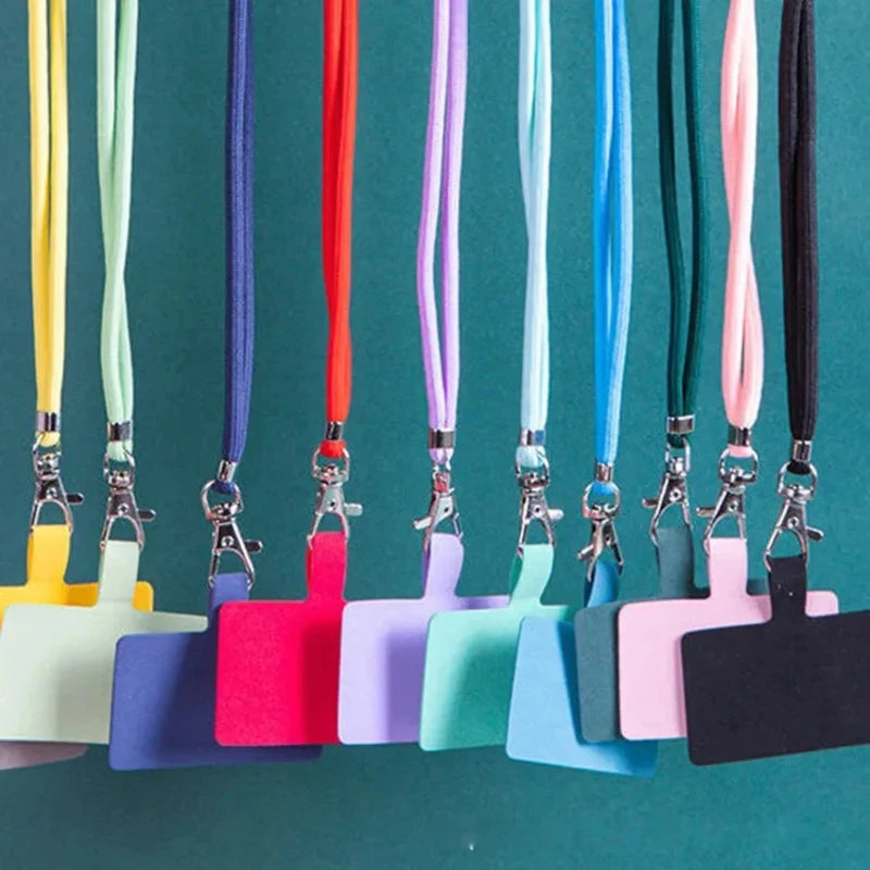 1/4pcs Crossbody Lanyard Necklace Strap Universal Mobile Phone Lanyard Long Adjustment Phone With Clip Safety Anti-Lost Lanyard Oasis Select