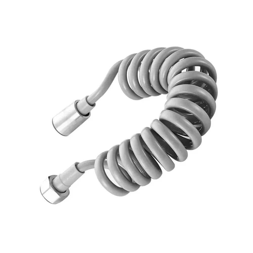2m 3m 5m Spring Shower Hose Meters Water Plumbing Hose Plastic Bathroom Water Toilet Bidet Sprayer Telephone Line soft Hoses Oasis Select 2 M