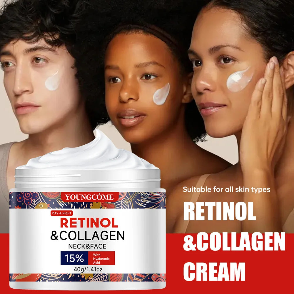 YOUNGCOME Retinol Collagen Hyaluronic Acid Anti-Aging Face Cream