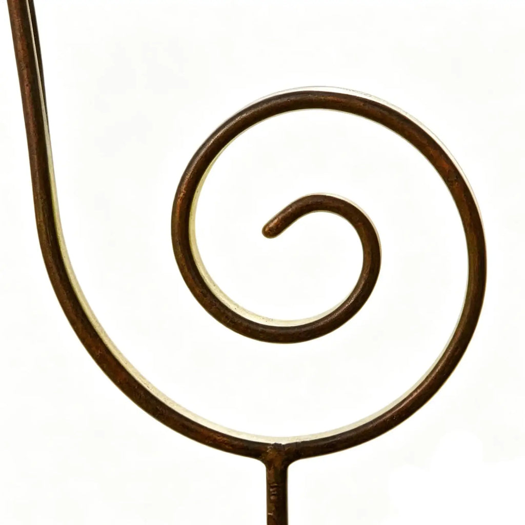 Plant Stakes Snail Shape Flower Climbing Sticks Metal Vintage Decorative Garden Stakes for Vine Patio Lawn Yard Walkway Decor Oasis Select