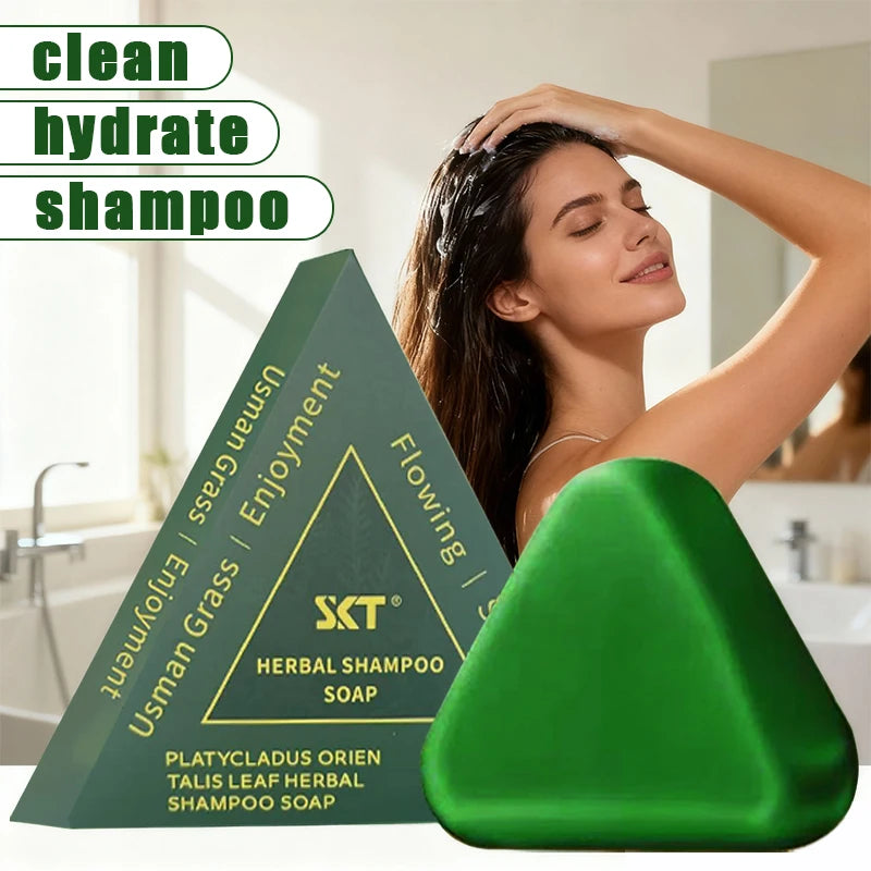 Platycladus orientalis leaf usseman shampoo soap is rich in ginseng, Platycladus orientalis and other China Chinese herbal Oasis Select Oil-control