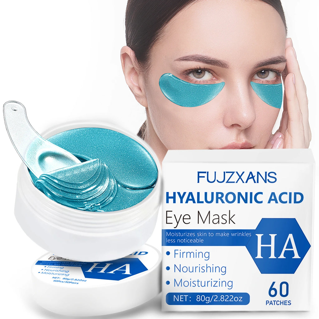 Hyaluronic Acid Eye Gel Patches 60 Pcs – Moisturizing Eye Mask Eye Gel Patches Oasis Select