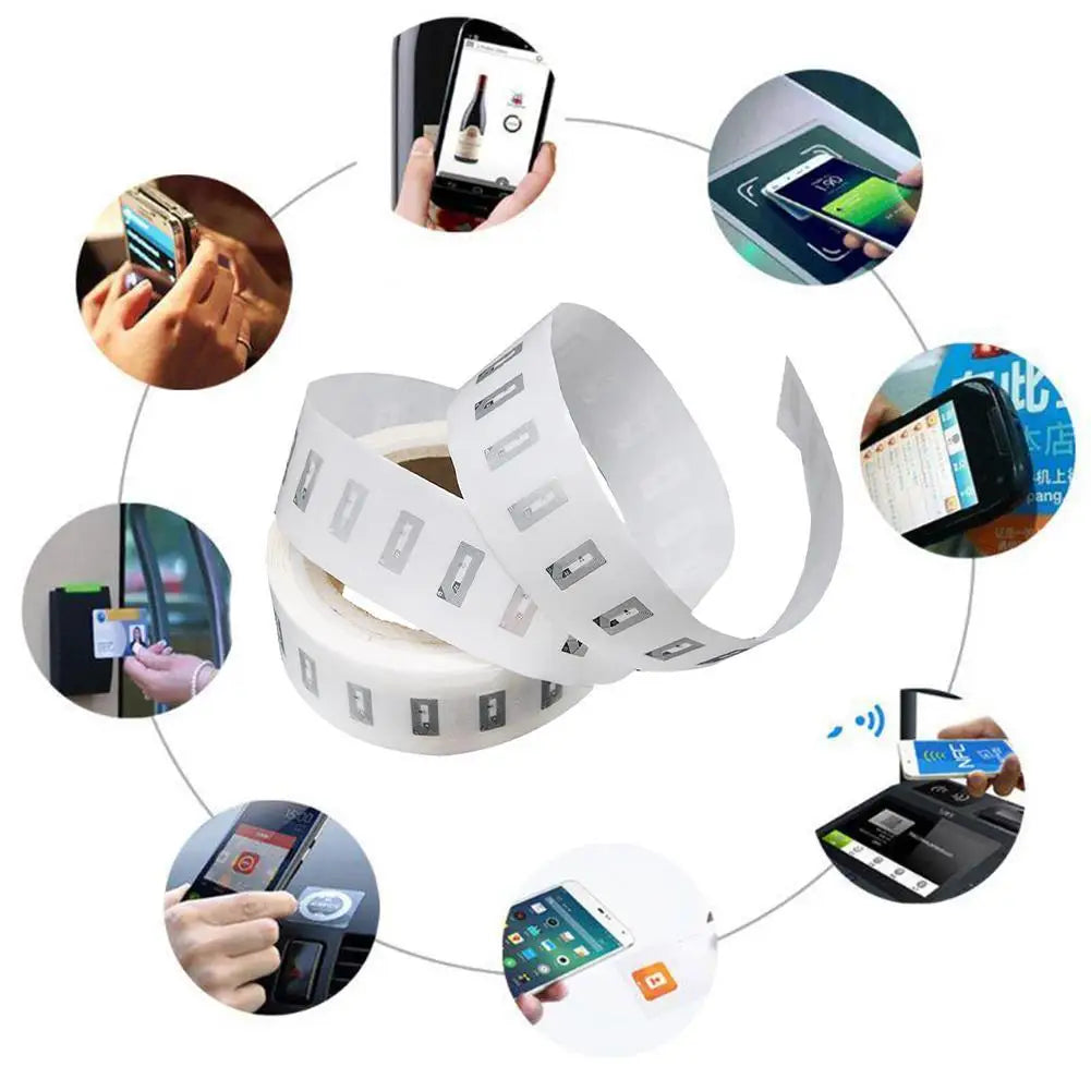 10-Pack NTAG213 NFC Sticker Tags – All NFC Phones & Devices NFC Sticker Tags Oasis Select