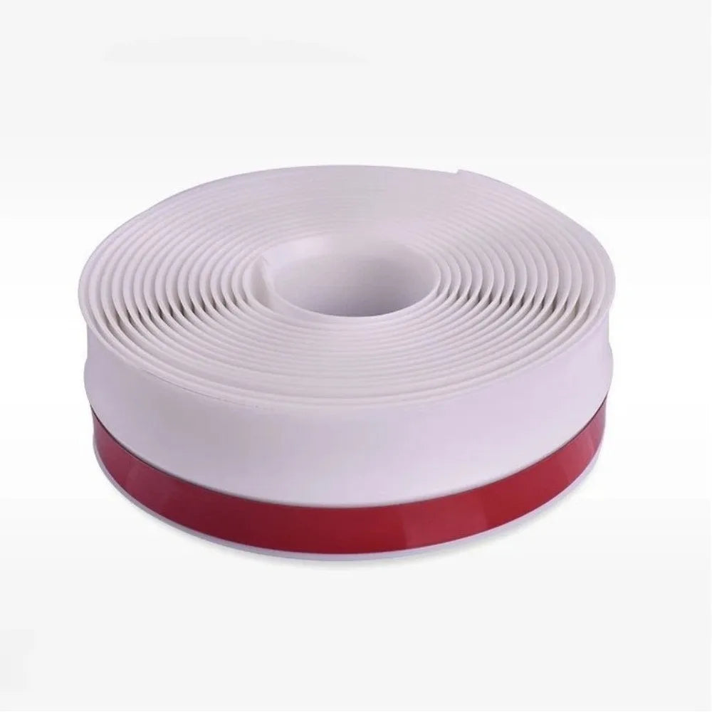 Quality 300cm Garage Door Sealing Strip Flexible TPE Door Frame Rubber Strip Easy Installation Home Window Protector Garage Door Oasis Select White
