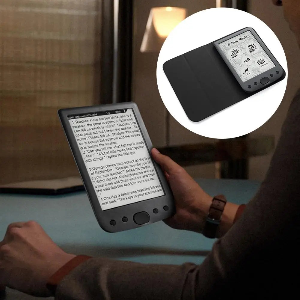 2026 New E-Book Reader - 6-Inch Glare-Free E-Ink Screen, 8GB Storage + TF Card Expansion, Adjustable Light, Ultra-Long Endurance Oasis Select