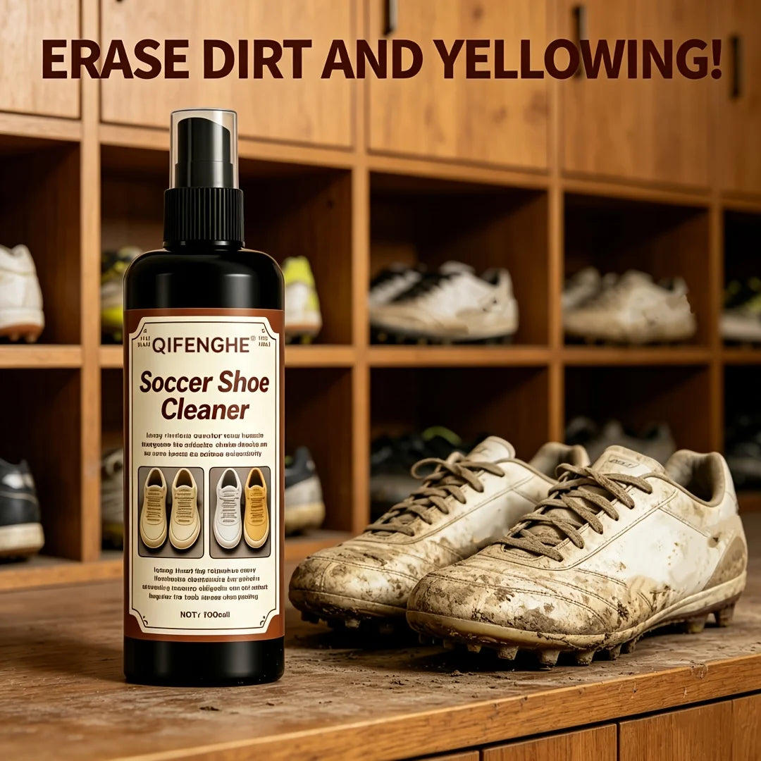 Soccer Shoe Cleaner Spray – Deep Clean & Remove Yellowing Shoe Cleaner Spray Oasis Select