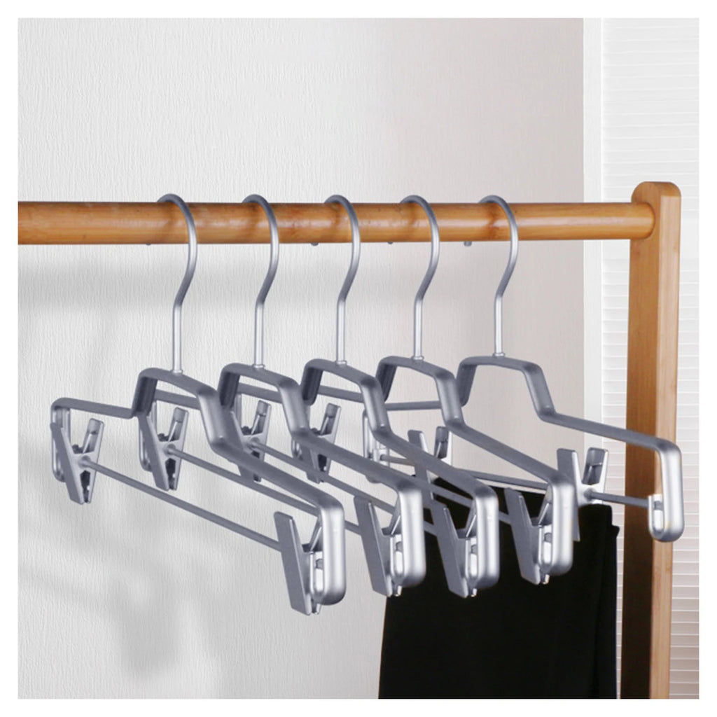5-Pack Heavy-Duty Aluminum Alloy Coat Hangers | Clothes Rack