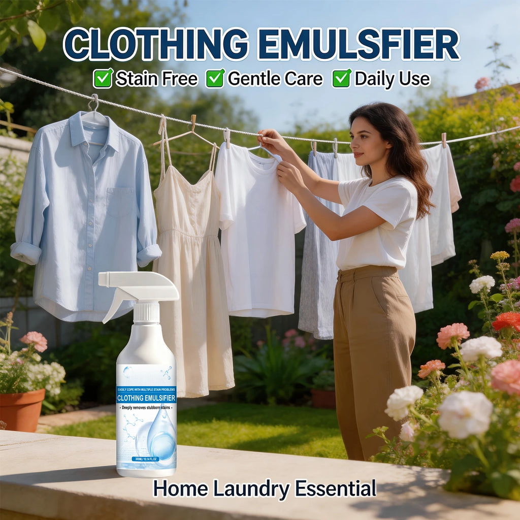 Clothing Emulsifier for Cleaning and Removing Stubborn Stains Fabric Protect Stain Remover Spray Cleaning Essentials Oasis Select