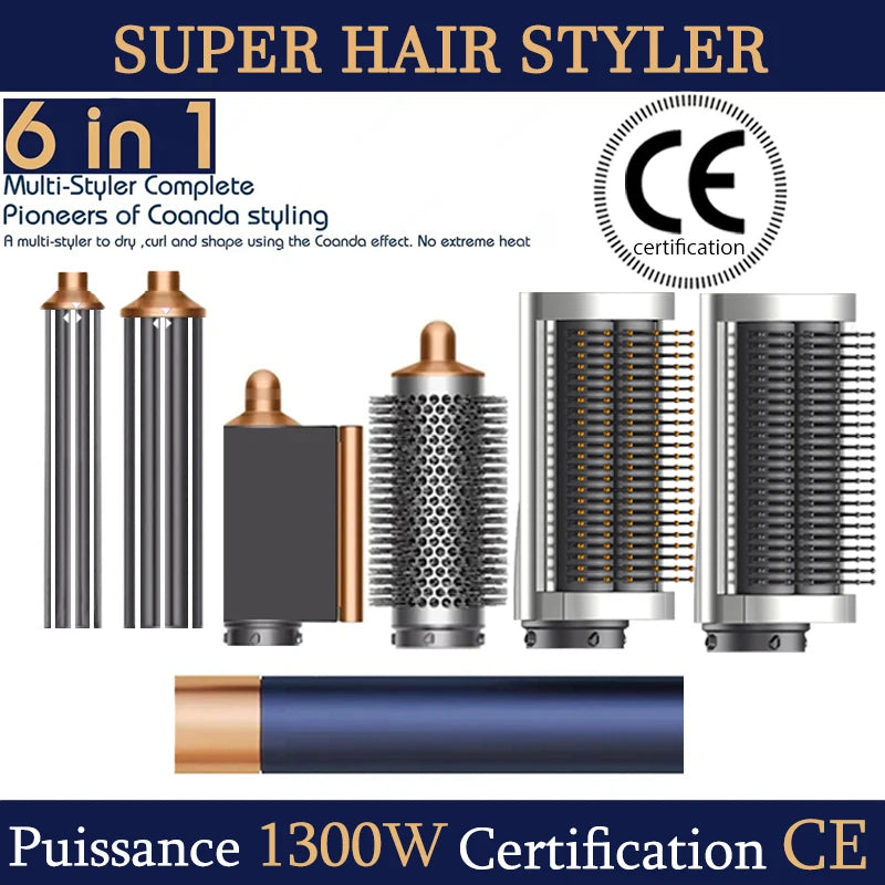 SenCiciMen X9 Multi Hair Styler Curling Iron Hair Hot Air Brush Curling Barrel Hair Dryer Salon Professional Curly Hair Styler Oasis Select