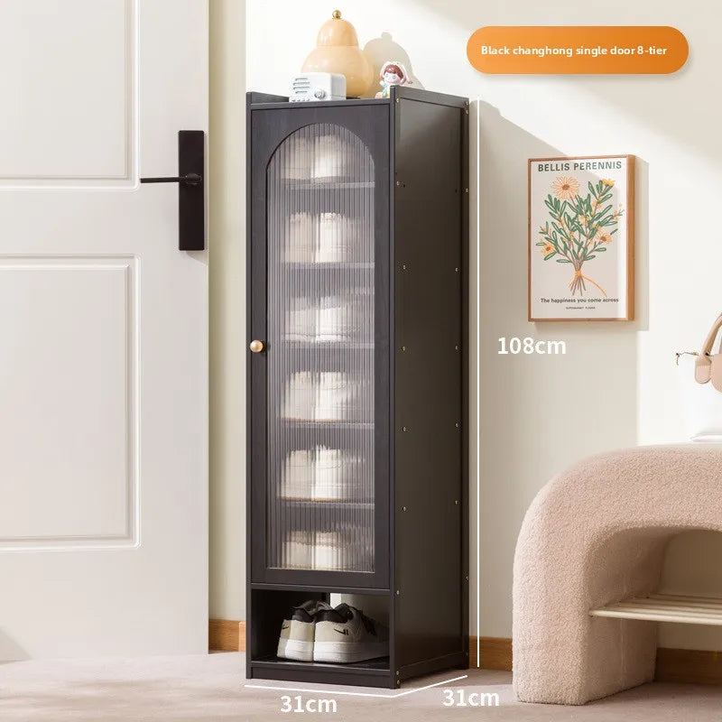 Shoe Cabinet Storage Artifact Space-saving Indoor Entrance Small