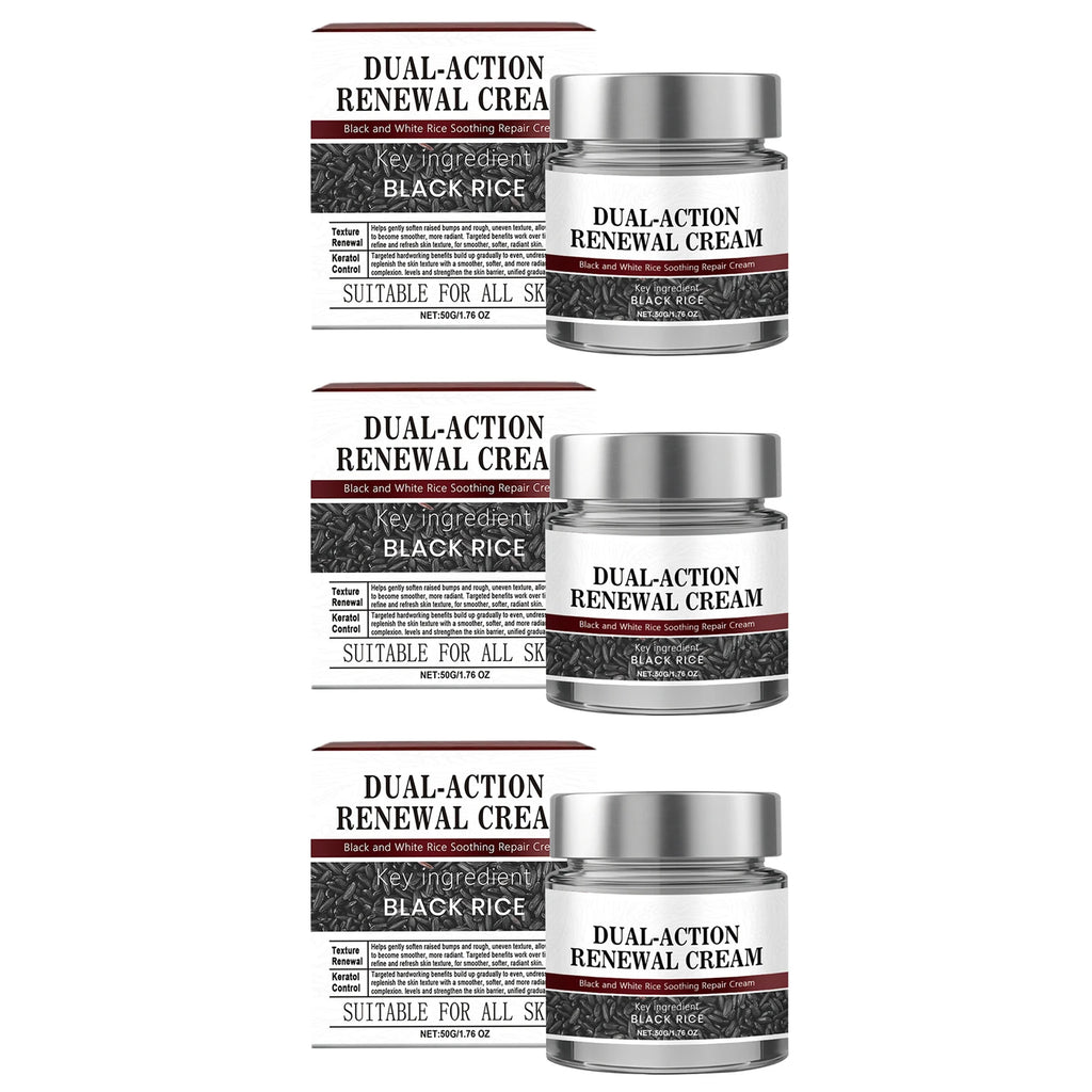 Black Rice Scrub Gel Gentle Exfoliating Brightening Body Moisturizing Cream Relieve Skin Discomfort Dry Skin Repairing Damaged Oasis Select 3pcs X 50g