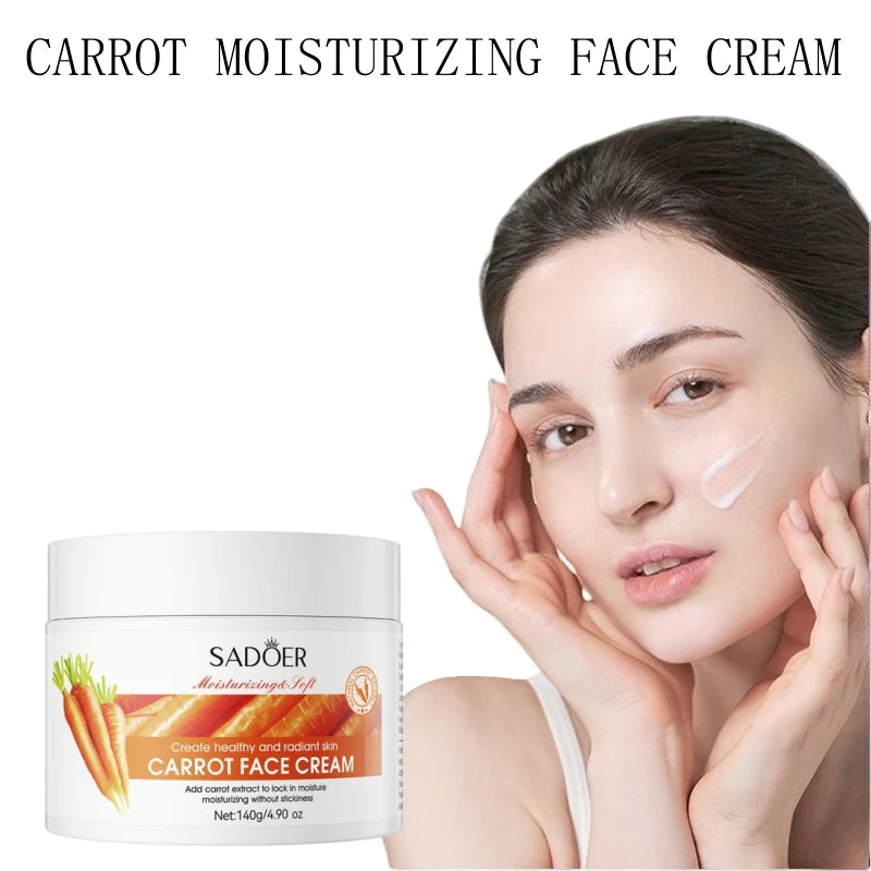 SADOER Carrot Moisturizing Cream with Niacinamide 140g Face Moisturizing Cream Oasis Select