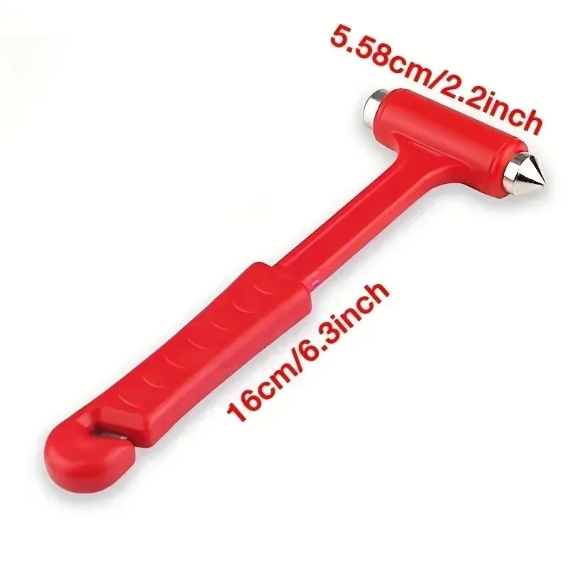 Two-in-One Emergency Car Safety Hammers Seat Belt Cutter Window Breaking Hammer Portable Car Emergent Rescue Escape Tools Oasis Select