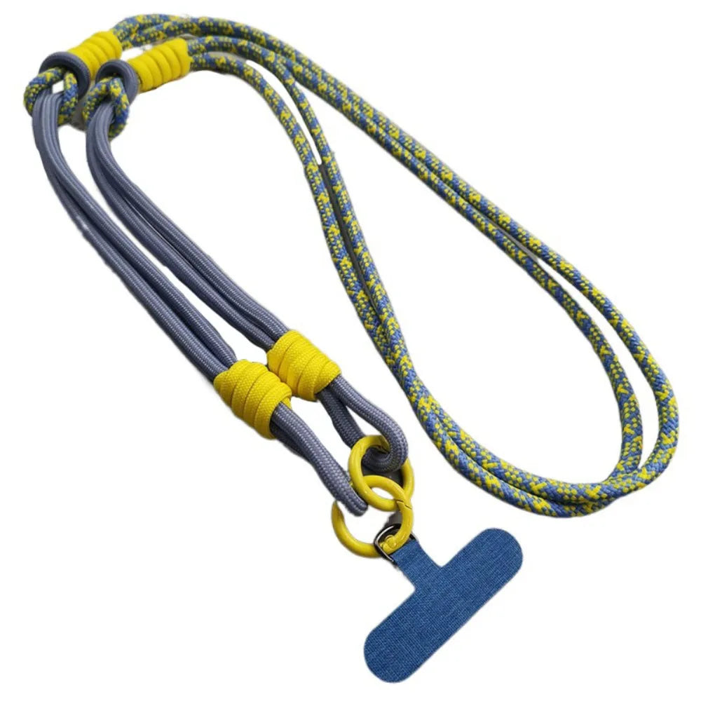Anti Winding Mobile Phone Lanyard Neck Hanging Detachable Crossbody Phone Strap Bold Anti-Lost Mobile Phone Rope Chain Oasis Select Style 3
