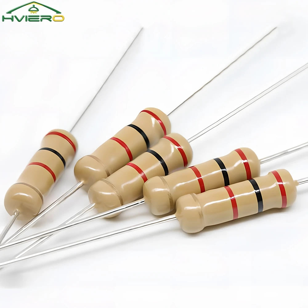 500pcs 470 Ohm Metal Film Resistors 1/4W LED DIY Electronics