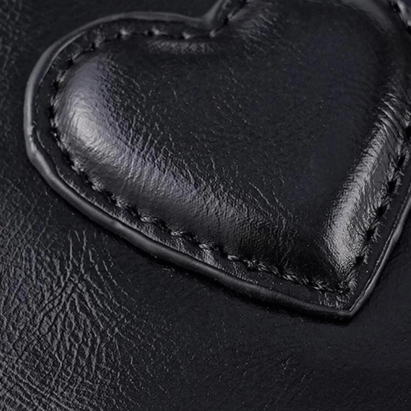Heart Shaped Coin Purse – Zipper Pouch & Card Holder Gift Coin Purse Wallet Oasis Select