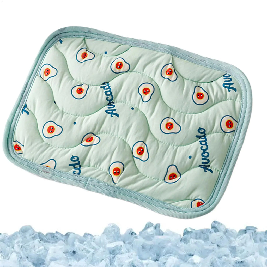 Summer Pet Cooling Mat Sleeping Bed Pet Cooling Blanket Portable Pet Cooling Mat Ice Cushion For Small Animals Pet supplies Oasis Select