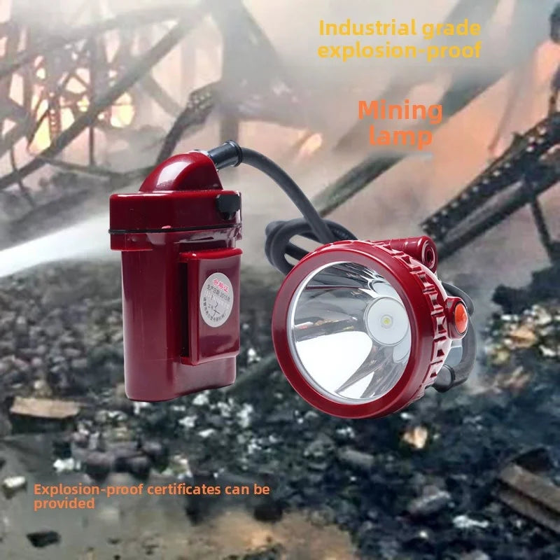 SHINEKNOT Mining Headlamp – Waterproof 7800mAh 500m Beam