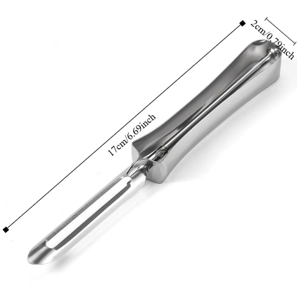 I-Shaped Stainless Steel Vegetable Peeler & Fruit Grater