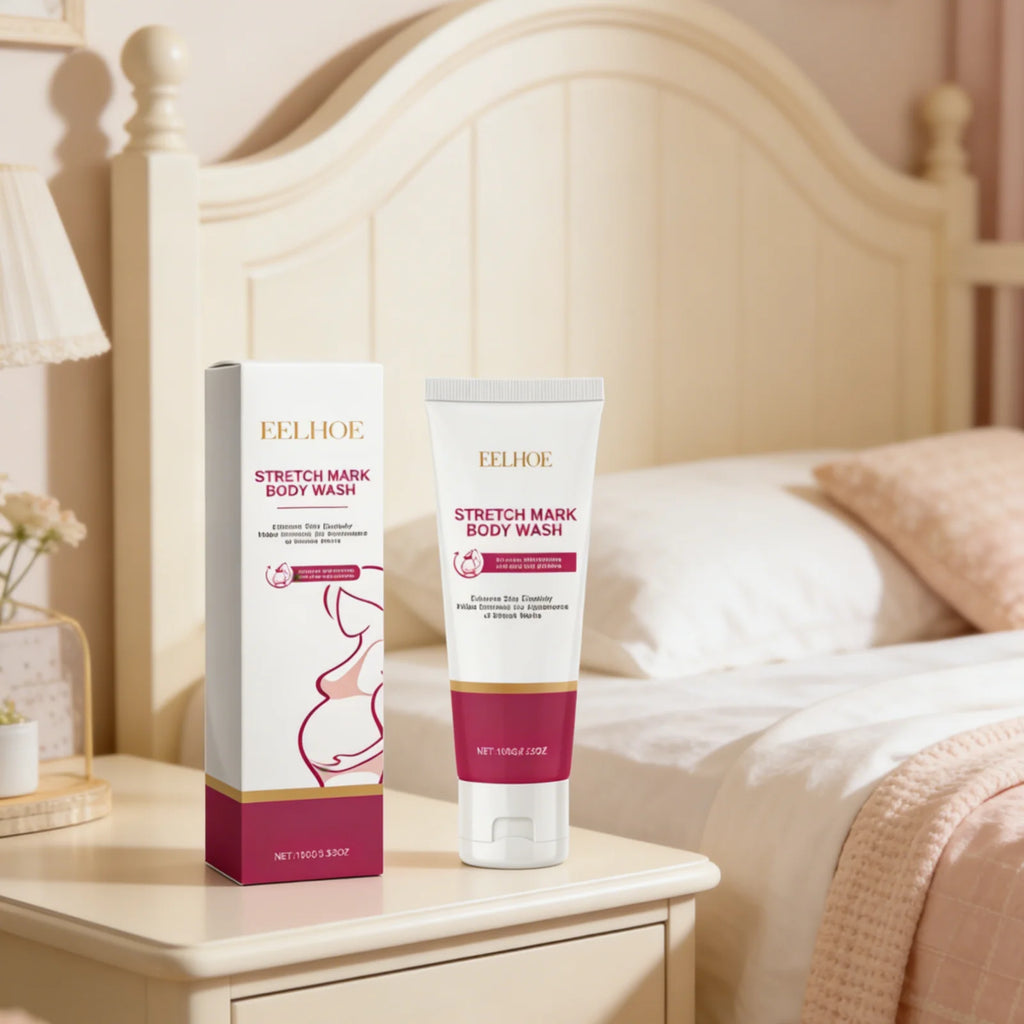 EELHOE Stretch Mark Body Wash – Firming Pregnancy Shower Gel Stretch Mark Body Wash Oasis Select