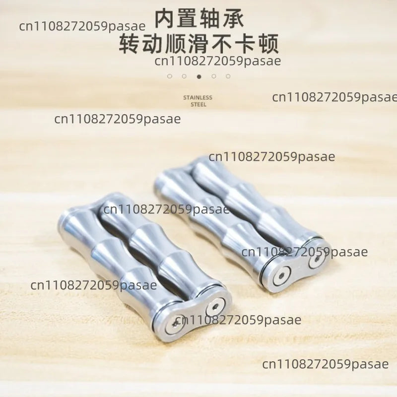 Stainless Steel Finger Massage Hand Exercise Tool | Bamboo