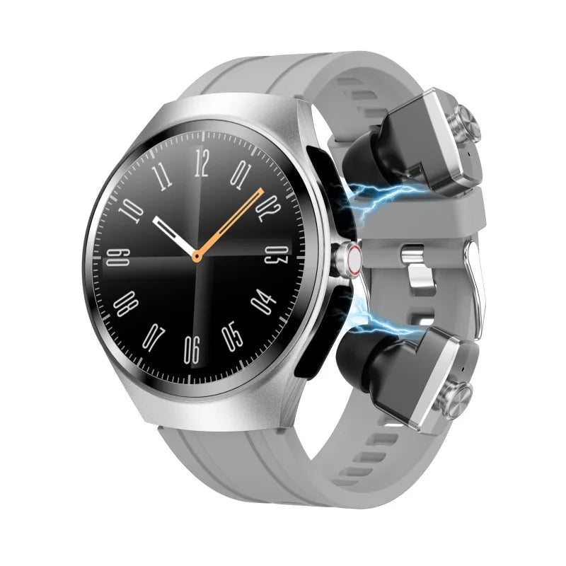 Music Smartwatch With Built-in Headphones 1.43-inch AMOLED HD Screen Heart Rate Health Monitoring Men's Watch Women Sports Modes Oasis Select SVGRS