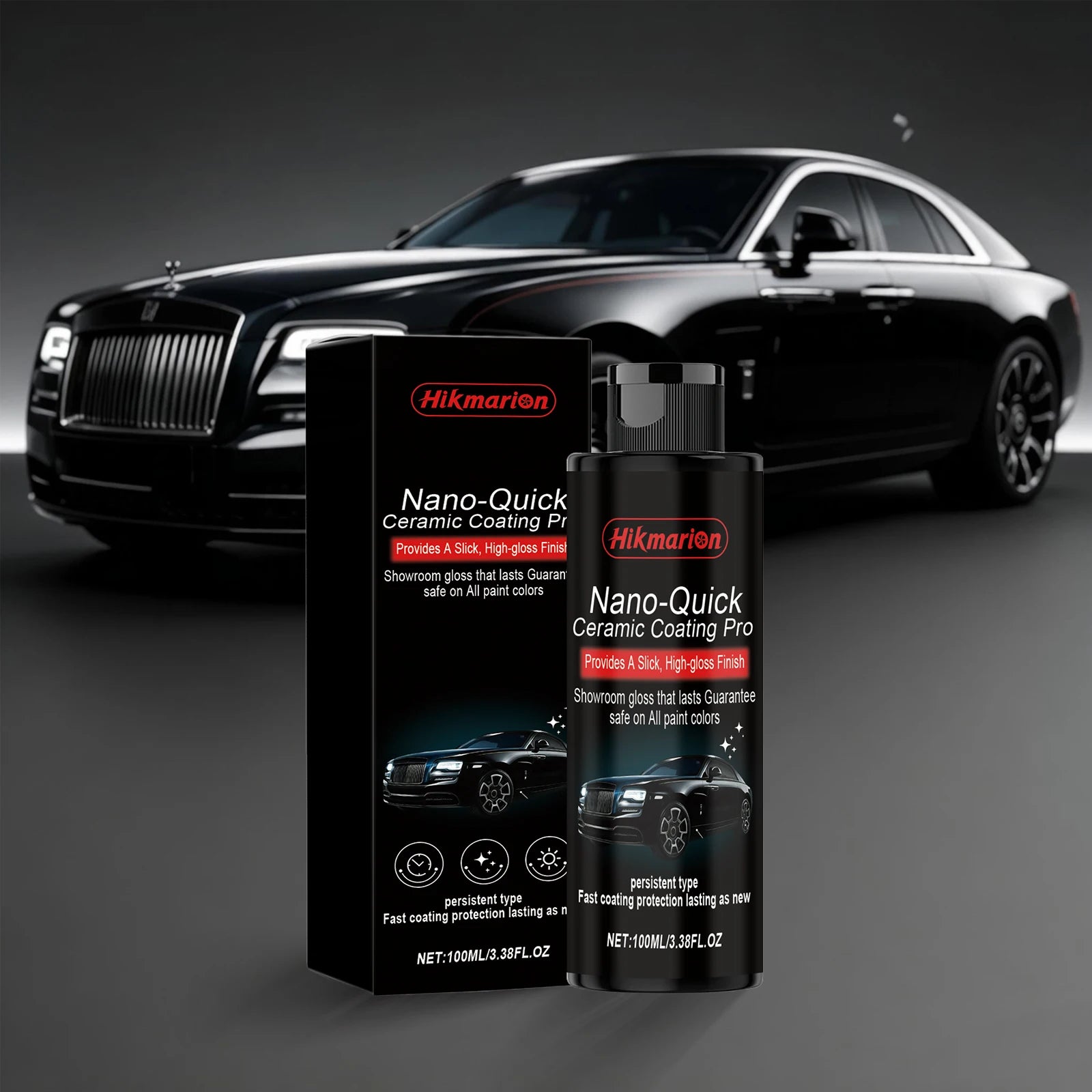 Nano Ceramic Car Coating Liquid Polish for Automotive Surface Coating Restore Shine Long Lasting Gloss Paint Protection Car Care Oasis Select