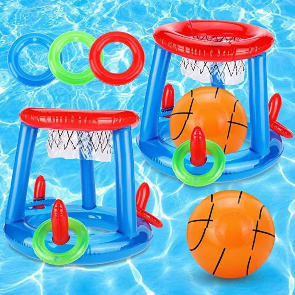 Water basketball hoop. Wholesale of cross-border inflatable water toys. Inflatable basketball hoop with interactive Oasis Select