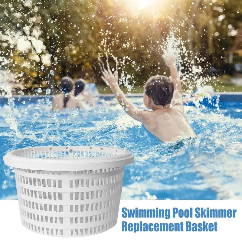Pool Strainer Basket Filter Swimming Pool Leaf Skimmer Basket Portable Swimming Pool Replacement Baskets Pool Skimmer Socks Oasis Select