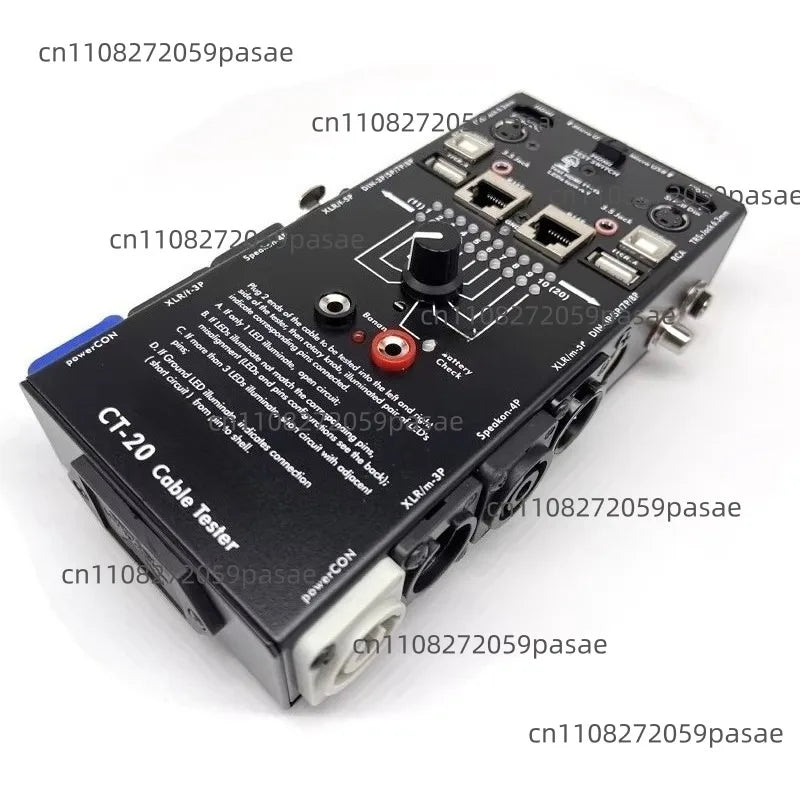 CT-20 Multifunctional XLR Audio Signal Line Cable Tester