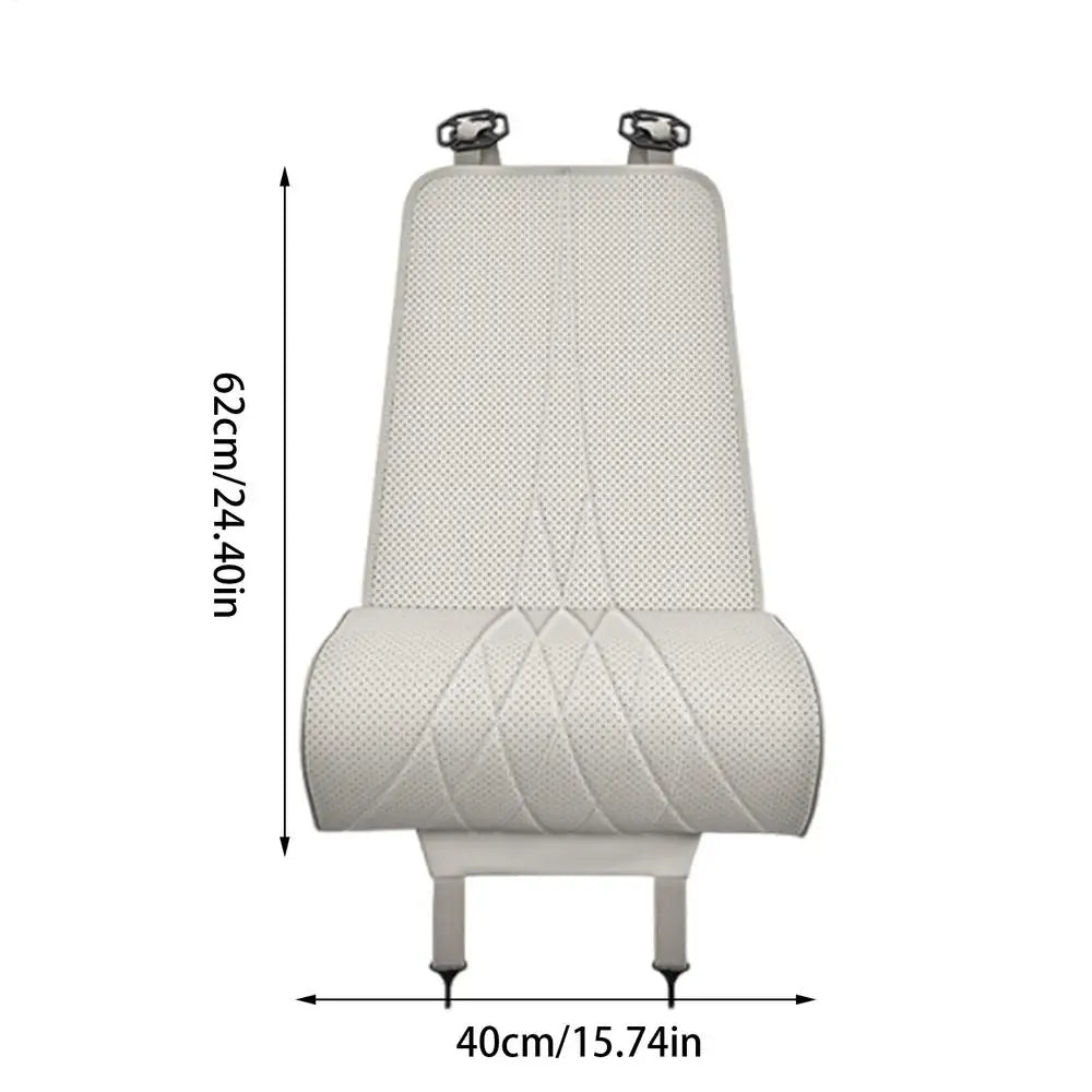 Driver Seat Extender Chair Extension Cushion Driving Leg Support Lengthen Cushion for Car Seat Trucks Buses Chair Home Work Road Oasis Select White